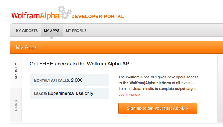 Wolfram get app ID